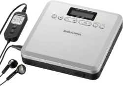 Portable CD Player OHM ELECTRIC AudioComm CDP-400N Small