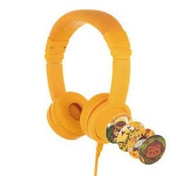 onanoff BuddyPhones Explore+ yellow Earphone Headphone Small