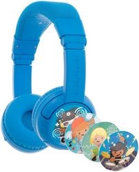 onanoff BuddyPhones Play+ cool blue Earphone Headphone Small