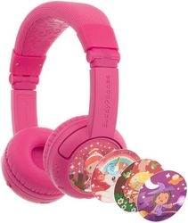 onanoff BuddyPhones Play+ rose pink Earphone Headphone Small