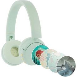 onanoff BuddyPhones POP Fun ocean green Earphone Headphone Small