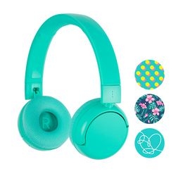 onanoff BuddyPhones POP TURQUOISE Earphone Headphone Small