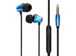 Owltech EA-SCJU1-EMBL blue Earphone Headphone Small