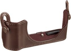 Camera Case Panasonic DMW-BCSK8-T Brown Small