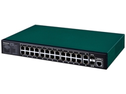 Switching HUB Panasonic GA-MS24T PN26244B3 green/black Small