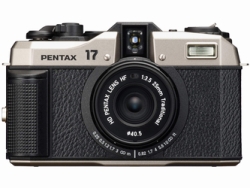 PENTAX 17 Dark Silver Compact Camera Small