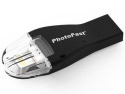 Card Reader PhotoFast 4K iReader S Lightning/USB microSD Black