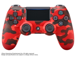 SIE Wireless Controller (DualShock 4) CUH-ZCT2J30 [Red Camouflage] Small