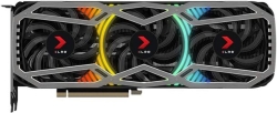 PNY GeForce RTX 3080 10GB XLR8 Gaming REVEL EPIC-X RGB triple fan VCG308010TFXPPB PCIExp 10GB Graphic Card Small