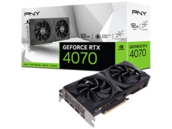 PNY GeForce RTX 4070 12GB VERTO double fan VCG407012DFXPB1 PCIExp 12GB Graphic Card Small