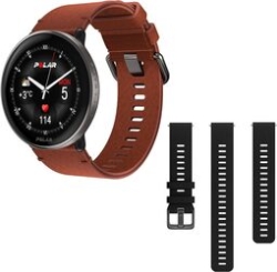 POLAR Ignite 3 Titan Leather & Silicon Set Brown/BlackSmart Watch Small