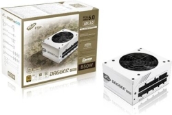 Power Supply FSP DAGGER PRO ATX3.0(PCIe5.0) 850W White SDA2-850 Gen5.W White Computers Computer Components Small