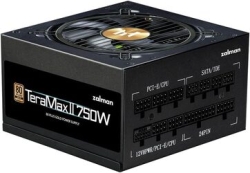 Power Supply ZALMAN TeraMax II ZM750-TMX2 black Computers Computer Components Small