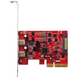 Interface Card Professional-oriented USB3.2C-P2-PCIE3 USB3.2 Gen2