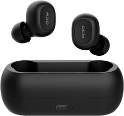 QCY QCY-T1BK Black Earphone Headphone Small