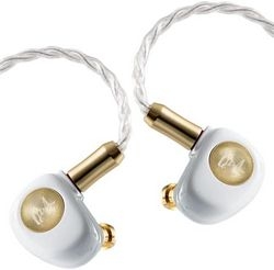 QoA Japan Gimlet Diamond White Earphone Headphone Small