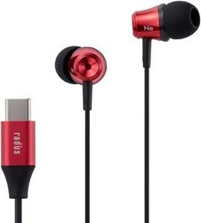 radius HP-NEL11CR red Earphone Headphone Small