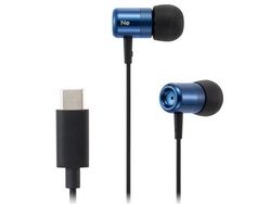 radius HP-NEL21CB Blue Earphone Headphone Small