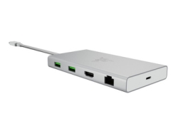 Razer USB C DOCK RC21-02250200-R3M1 MercuryWhite USB Hub Small