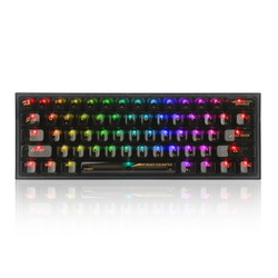 REDRAGON K617CTB-RGBTI clear axis clear black Keyboard Small