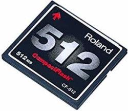 Compact Flash Roland CF-512 512MB