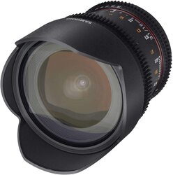 Camera Lens SAMYANG 10mm T3.1 VDSLR ED AS NCS CS II for Canon Small