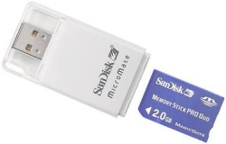 Memory Stick SANDISK SDMSPDR-2048-J85 (2GB)