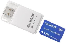 Memory Stick SANDISK SDMSPDR-4096-J85 (4GB)