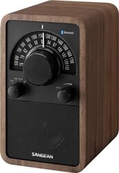 Sangean WR-304 walnut black Bluetooth Speaker Small