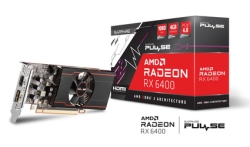 Graphic Card SAPPHIRE PULSE Radeon RX 6400 GAMING 4GB GDDR6 PCIExp 4GB