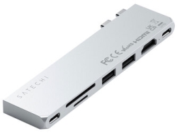 Satechi PST-HUCPHSS Silver USB Hub Small