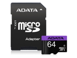 SD Card ADATA AUSDX64GUICL10-RA1 64GB