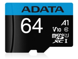 SD Card ADATA AUSDX64GUICL10A1-RA1 64GB