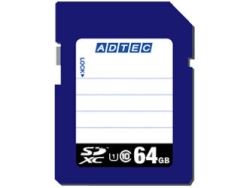 SD Card ADTEC AD-SDTX64G / U1 64GB