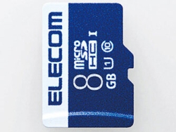 SD Card Elecom MF-MS008GU11R 8GB