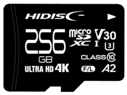 SD Card HI-DISC HDMCSDX256GA2V30 256GB