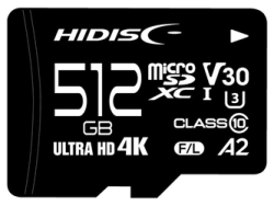 SD Card HI-DISC HDMCSDX512GA2V30 512GB