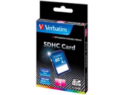 SD Card Mitsubishi Chemical Media Verbatim SDHC4GJVB1 4GB