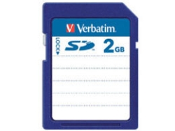 SD Card Mitsubishi Chemical Media Verbatim SDST2GFX 2GB