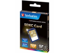 SD Card Mitsubishi Chemical Media Verbatim SDXC64GJVB1 64GB