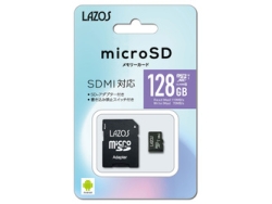 SD Card Reader Media Techno Lazos L-128MSD10-U3 128GB