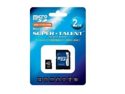 SD Card SUPER TALENT ST02MSDA 2GB