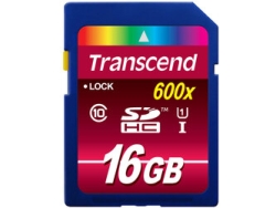 SD Card Transcend TS16GSDHC10U1 16GB