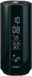 SEIKO clock SS201K black Bluetooth Speaker Small