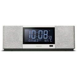 Bluetooth Speaker Seiko Clock SS501A White