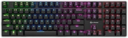 Keyboard Sharkoon PureWriter RGB blue axis