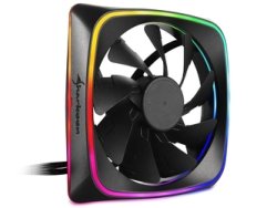 Case Fan Sharkoon SHARK LIGHTS RGB black Small