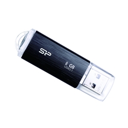 Silicon Power Blaze B02 SPJ008GU3B02K 8GB Black USB Flash Drive Small