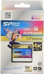 Compact Flash Silicon Power SP032GBCFC1K0V10 32GB