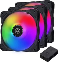 Case Fan SILVERSTONE Air Blazer 120i Lite SST-AB120I-ARGB-3PK Small